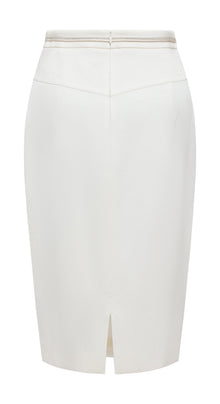 Pencil Skirt | White
