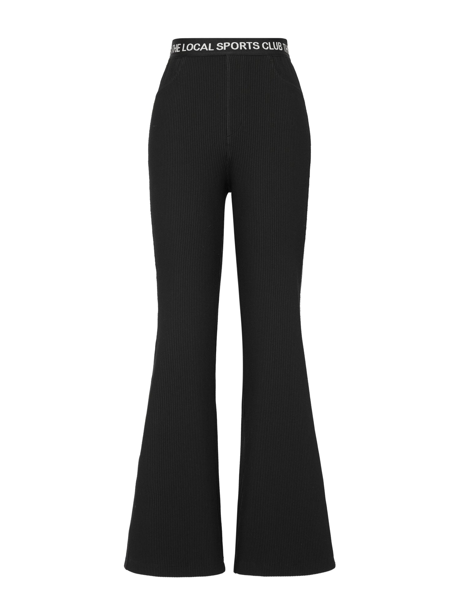 High-Waisted Wide-Leg Trouser | Black
