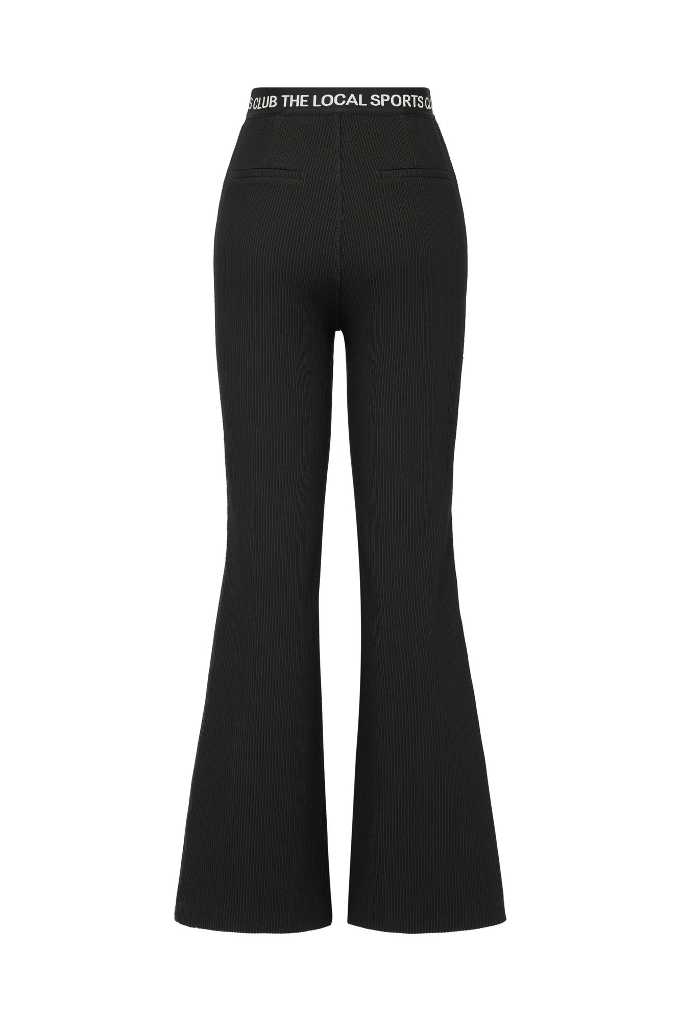 High-Waisted Wide-Leg Trouser | Black