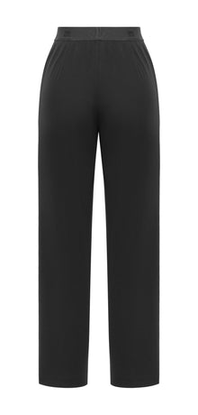 wide-leg trousers | Black