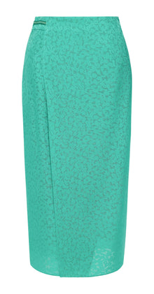 Slim Fit Skirt | Green