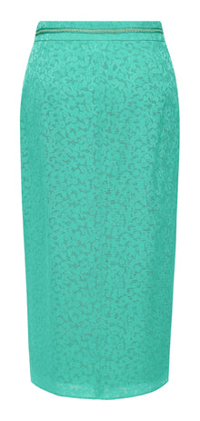 Slim Fit Skirt | Green
