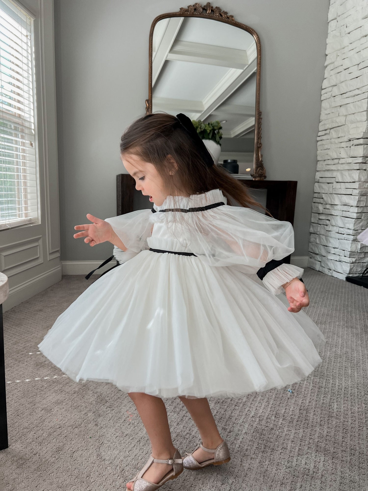 Girl | CocoIvory Tulle Dress | Ivory