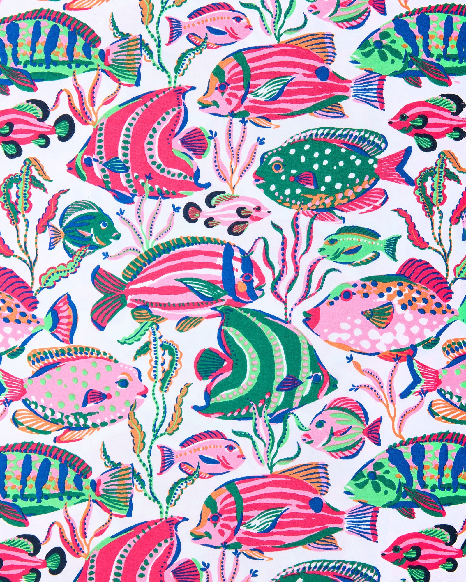 Tropical Fish - Ocean View Top - Cloud - Printfresh