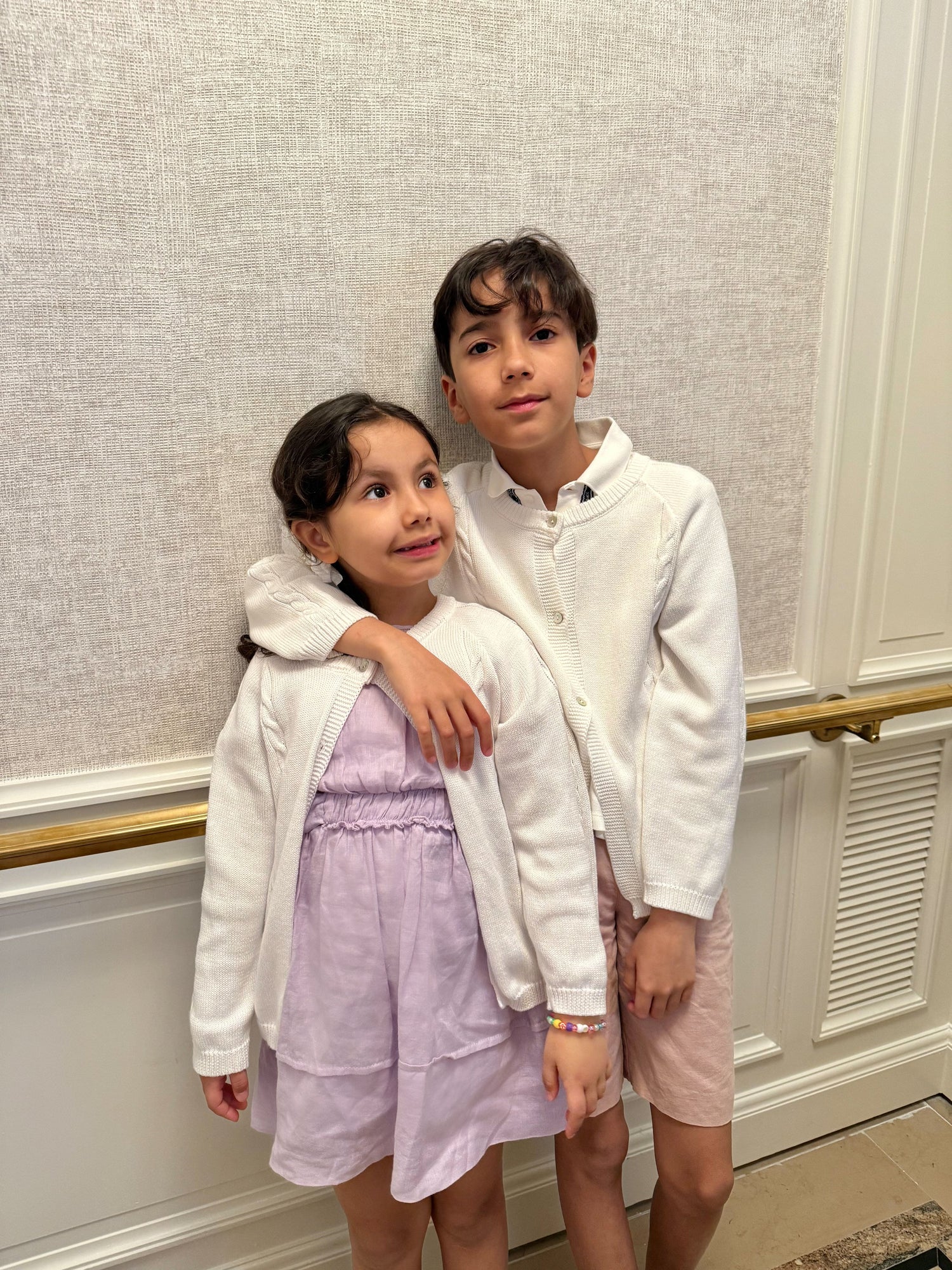 Unisex | Knit Cotton Cardigan | White