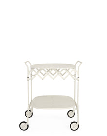 Battista Folding Extensible Table | Single | Matte White