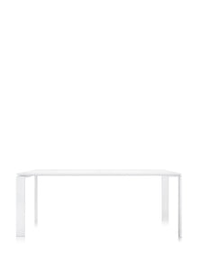 Four Rectangular Dining Table | Single | White/White