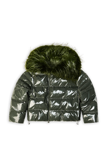 Rains Alta Vision Fleece Jacket Swamp Jacket