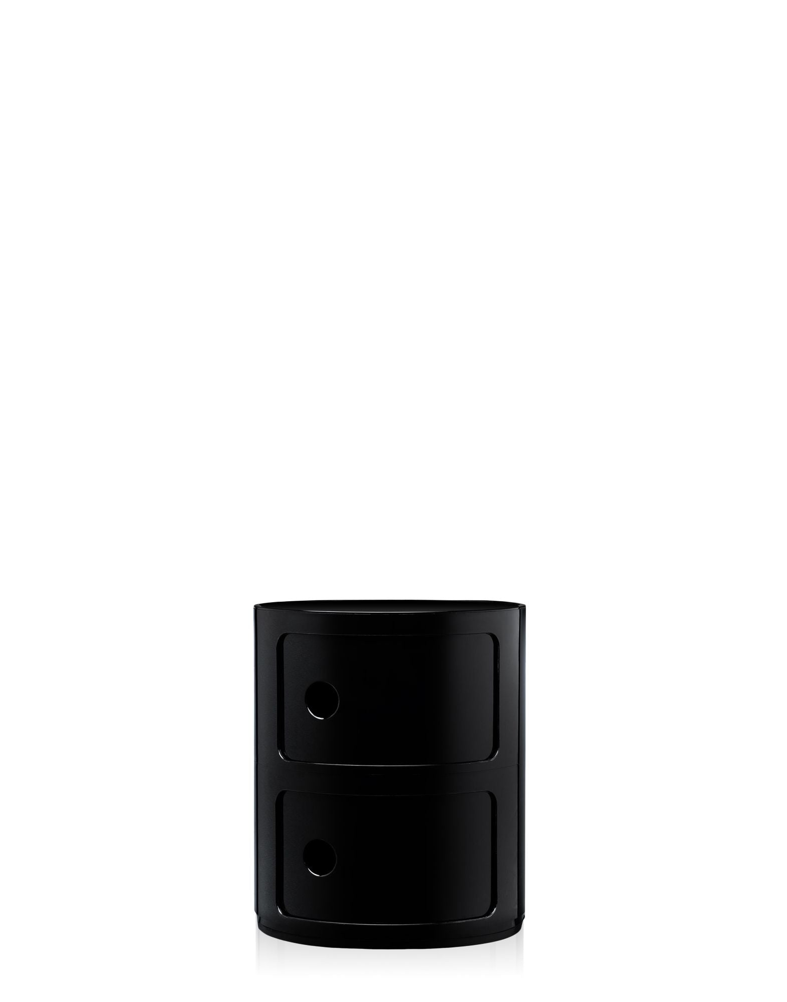 Componibili Classic Storage Unit - 2 Elements | Single | Black