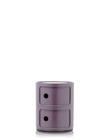 Componibili Classic Storage Unit - 2 Elements | Single | Purple