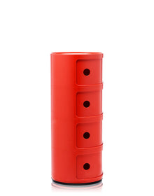 Componibili Classic Storage Unit - 4 Elements | Single | Red