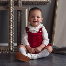 Boy | Victor Ceremony Romper and Shirt | Red x White
