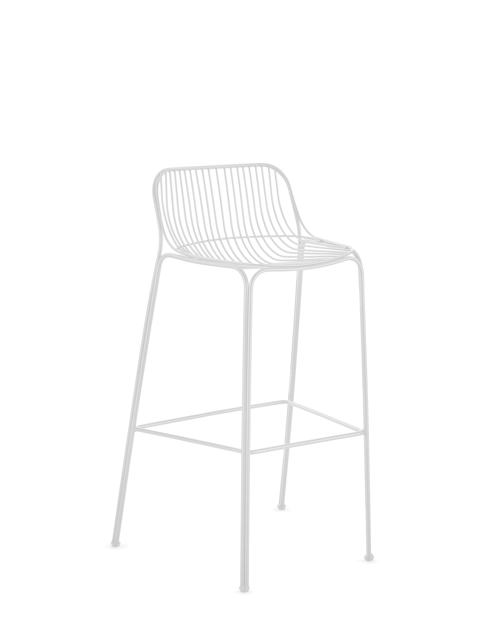 HIRAY Bar Stool | Single | White