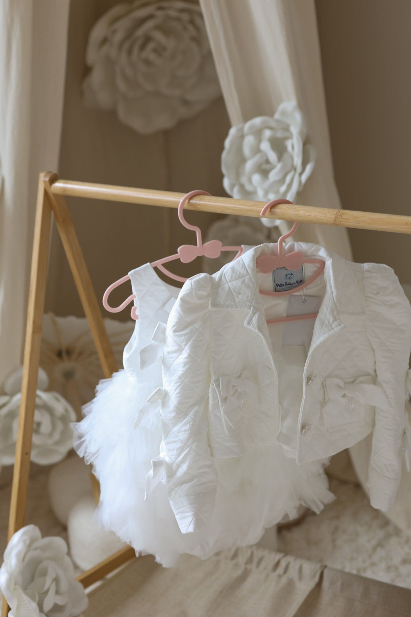 Girl | Poppy Quilted Jacket | White