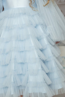 Girl | Alaska Baby Tulle Dress | Blue
