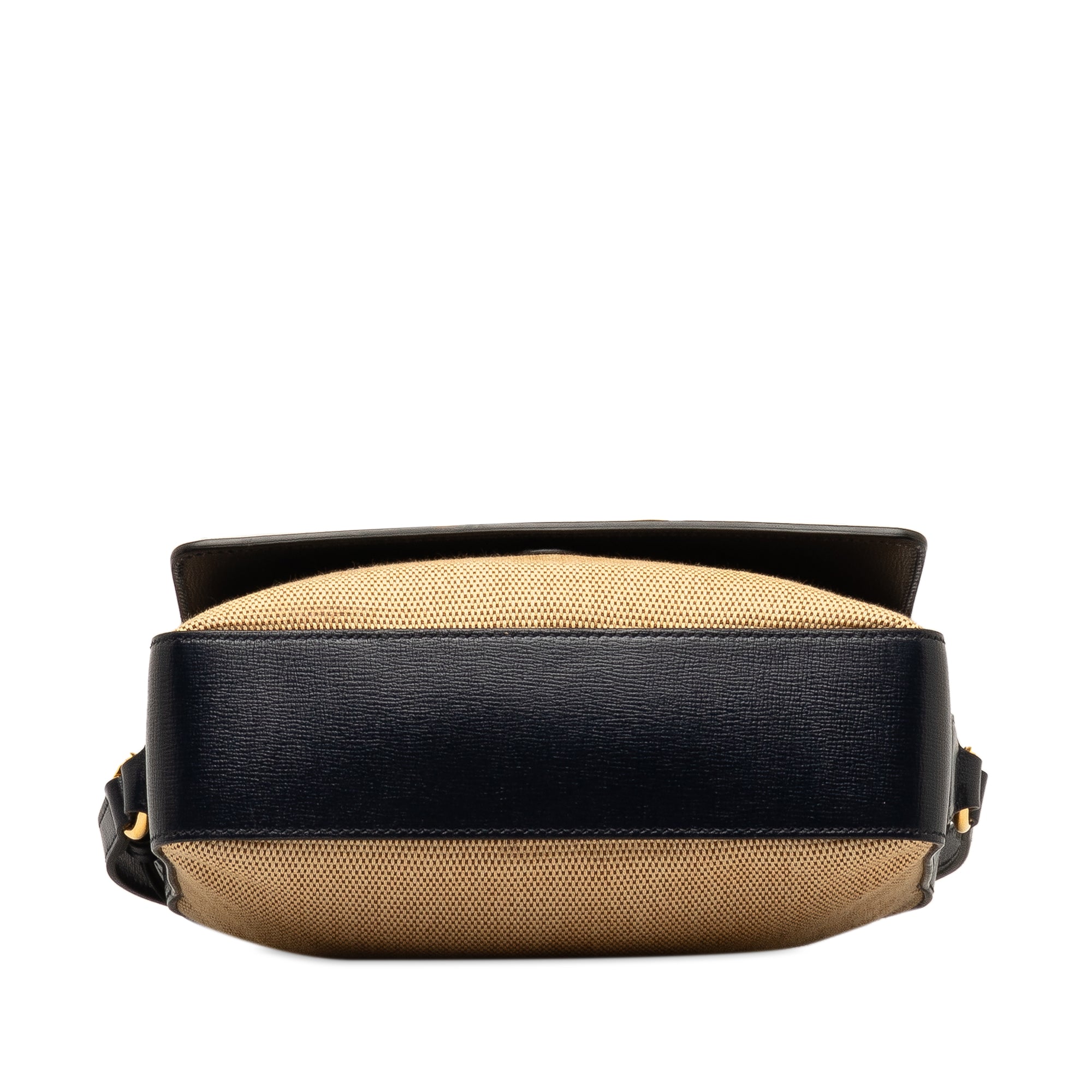 Gucci | Pre-Owned Horsebit 1955 Flap Pocket Camera Bag | Brown/Beige