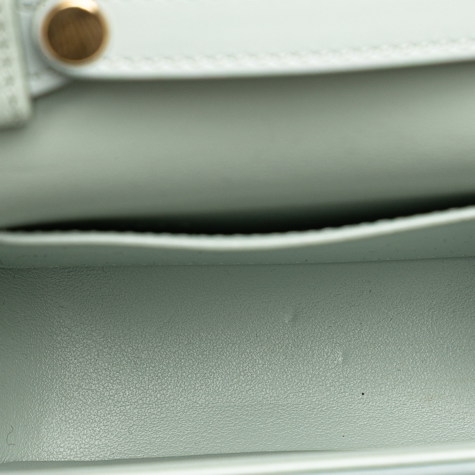 Celine | Pre-Owned Mini Calfskin Claude Crossbody | Blue/Light Blue