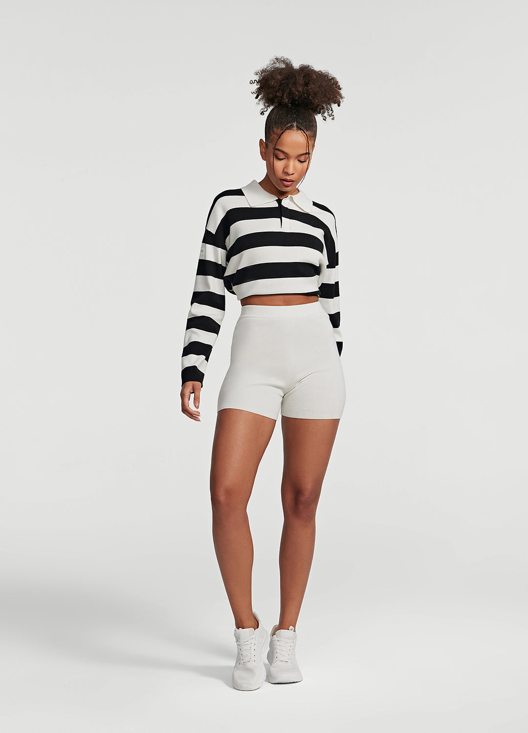 Everyday Knit Shorts | White