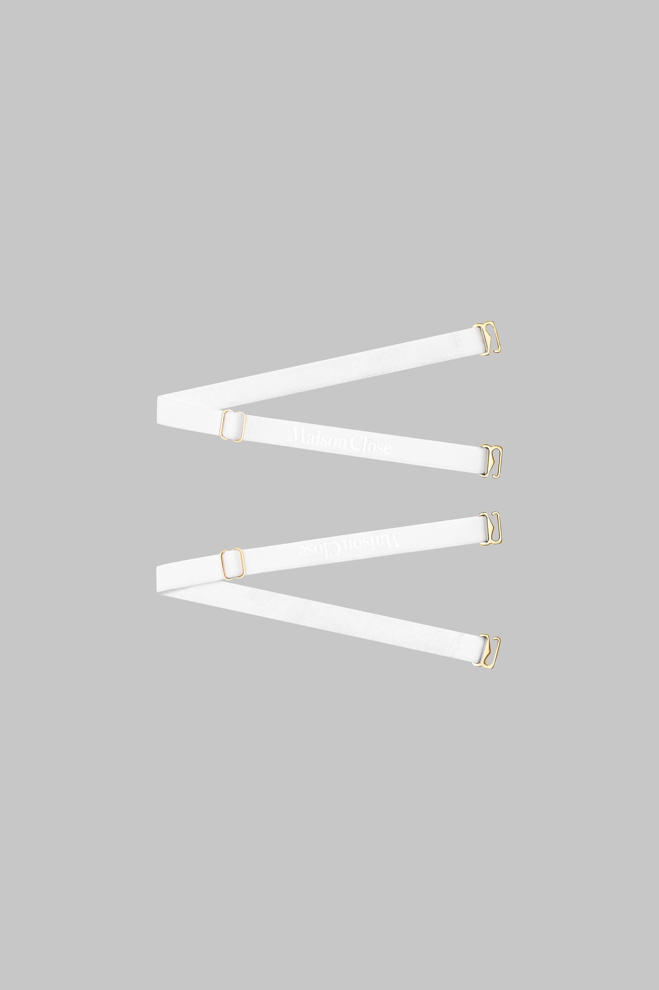 Straps For Thong - Signature | White