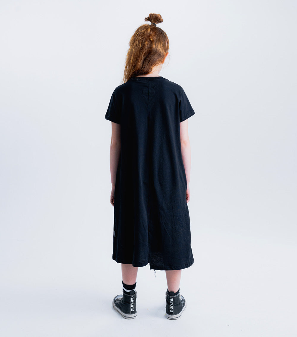 Girl | Unbalanced Rawk A Dress | Black
