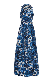 Adriana Dress | Flora Grove Blue