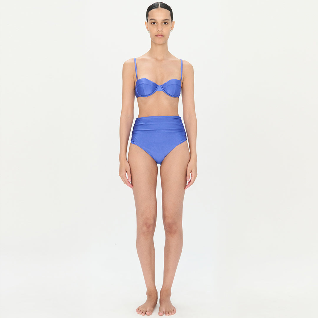 Constantine Bikini Top | Lapis Blue