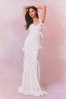 Lalika Lace Maxi Dress | True White