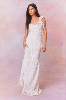 Lalika Lace Maxi Dress | True White