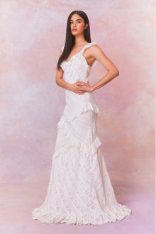 Lalika Lace Maxi Dress | True White