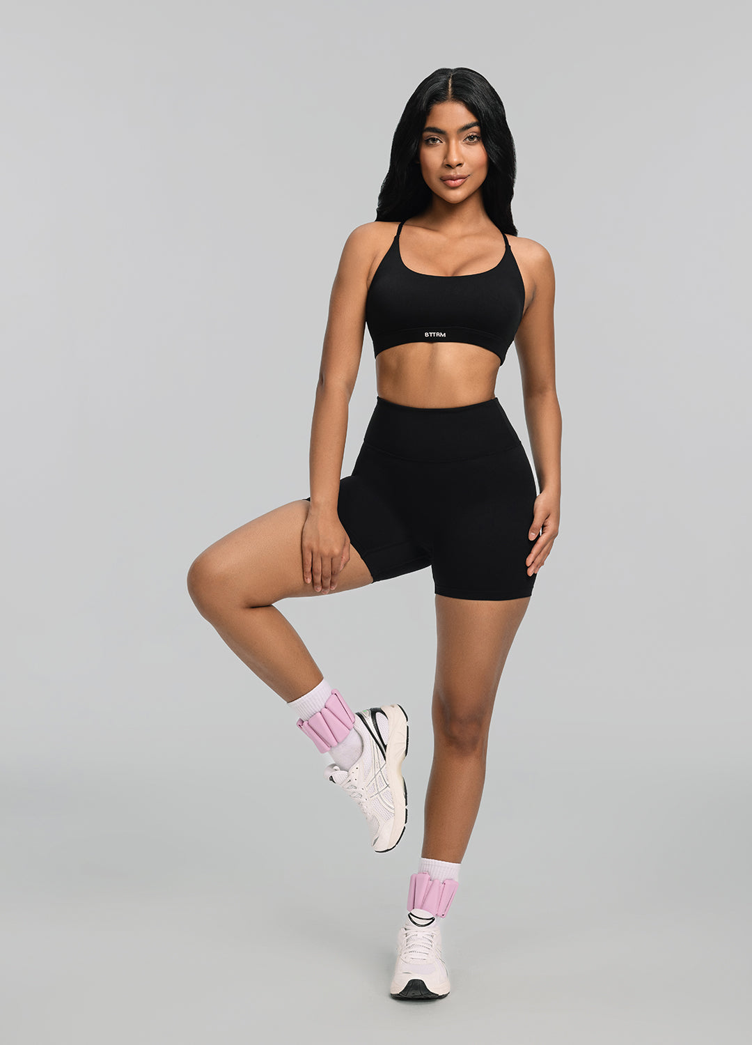 Airy Active Strap Top | Black