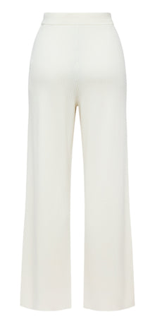 Pleated Pants | White