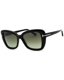 Tom Ford | Womens | FT1008 55mm Sunglasses | Black | Grey Gradient Lens