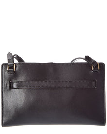 TOTEME | Womens | Logo Leather Crossbody | Black