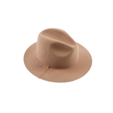 Sandy Wool Felt Fedora | Camel