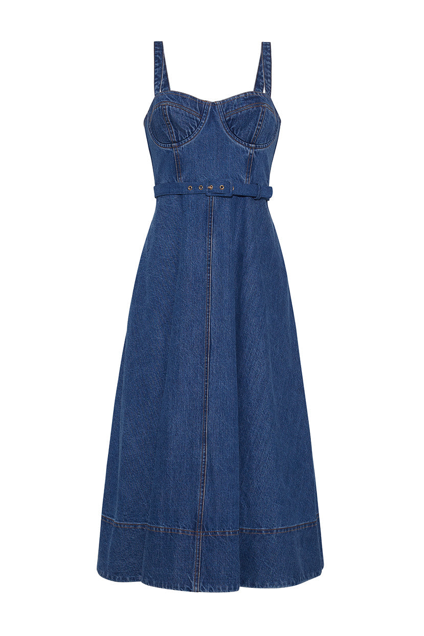 Calypso Dress | Denim