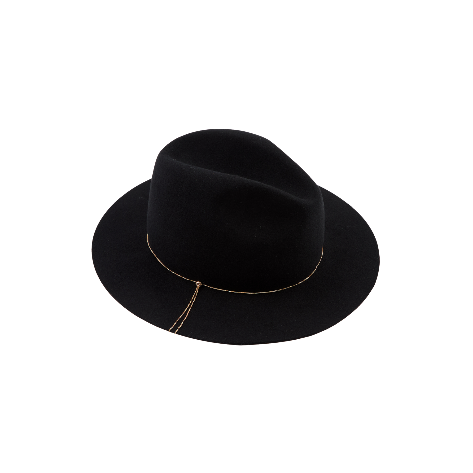 Sandy Wool Felt Fedora | Camel