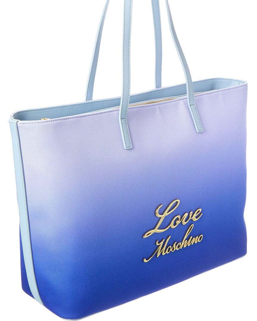 Love Moschino | Womens | Canvas Tote | Blue