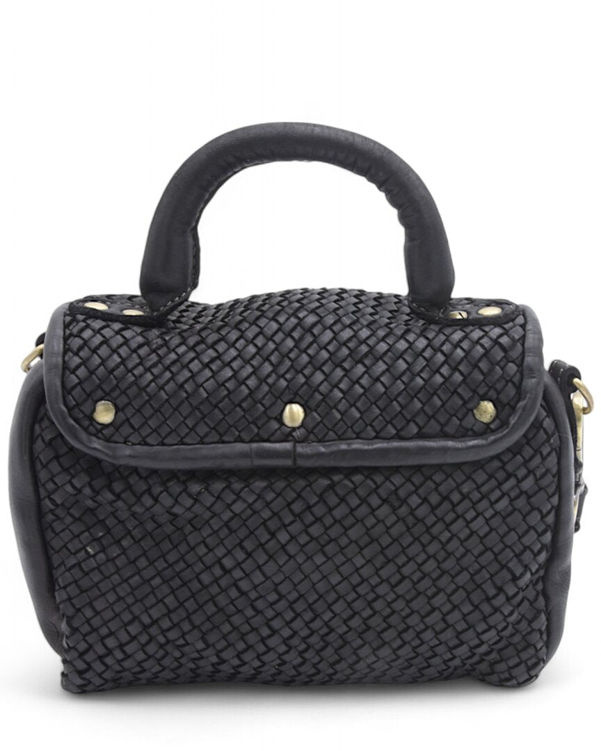 Bolsa Nova | Unisex | Leather Lily Mini Bag | Black