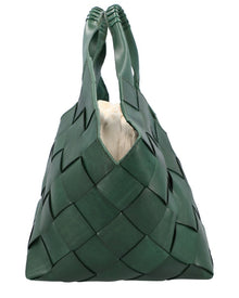 Dragon Diffusion | Womens | Botteghe Leather Shoulder Bag | Green