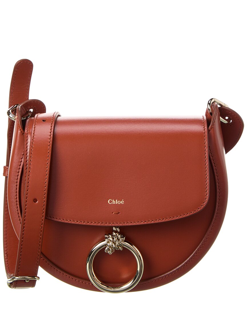 Chloe | Womens | Arlene Leather Crossbody | Red