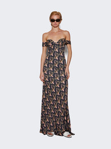 Women | Etro | Abito Long Dress | Brown