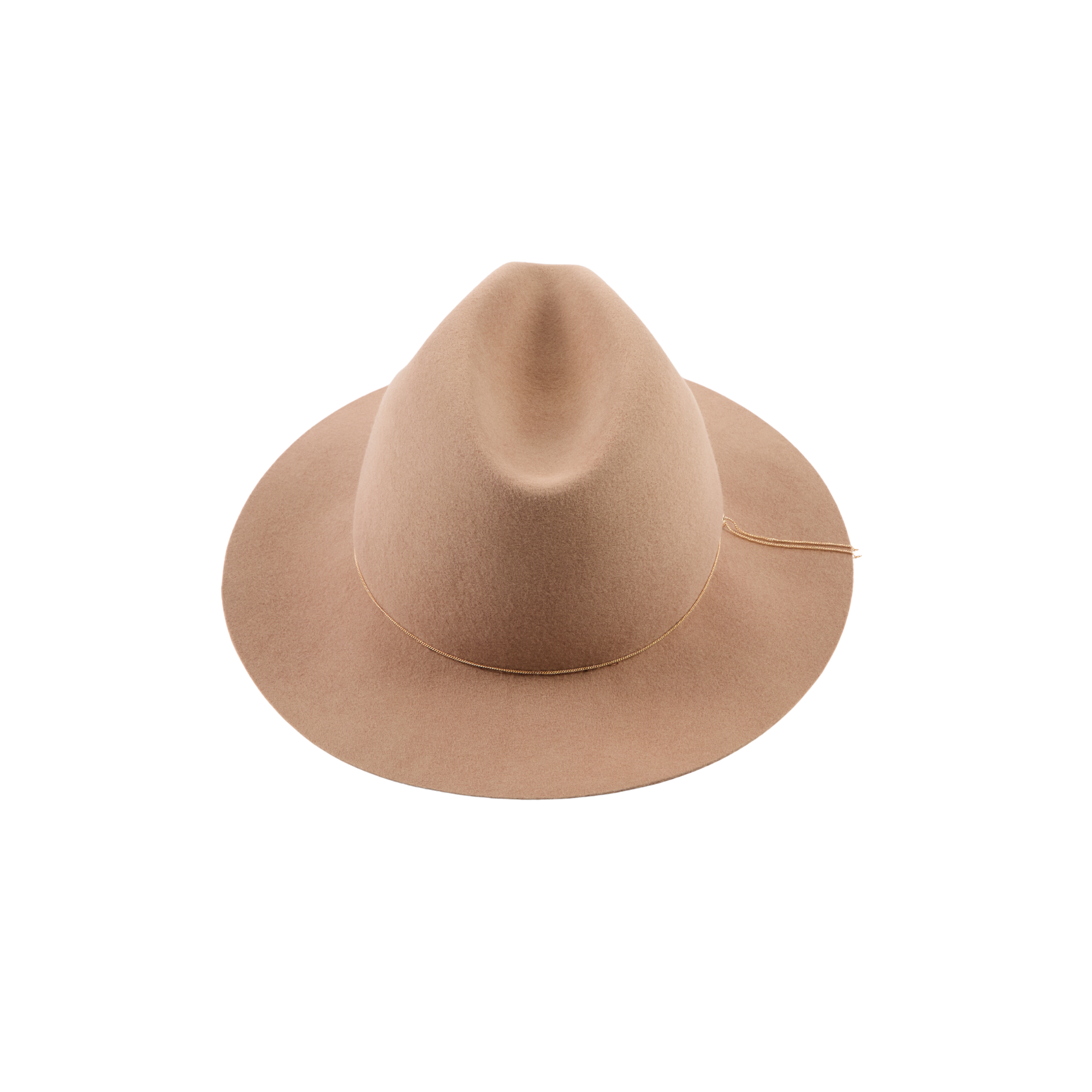 Sandy Wool Felt Fedora | Black