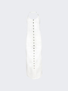 Women | Courrèges | Multiflex White Denim Long Dress