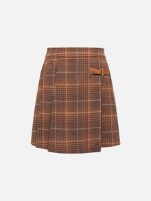Mini Skirt | Brown