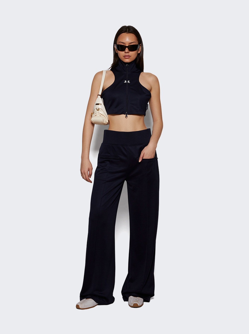 Women | Courrèges | Interlock Tracksuit Pants | Navy