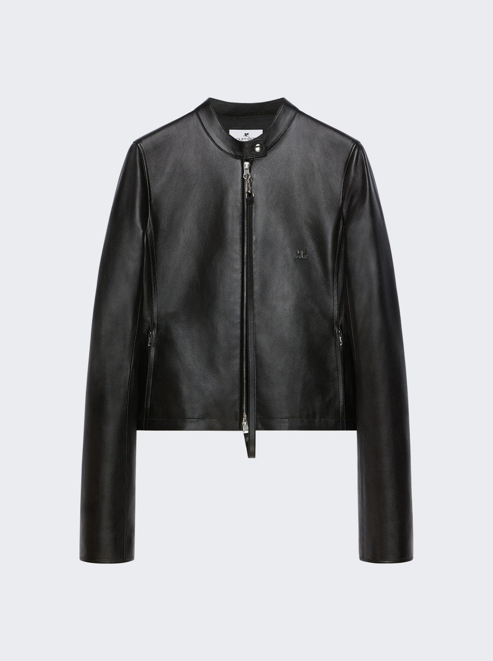 Women | Courrèges | City Zipped Biker Jacket | Black