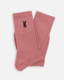 2 Pack | Terry Rib Socks | Pink