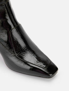 Ankle Heel Boots | Black