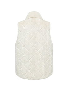 Sleeveless Coat | Beige