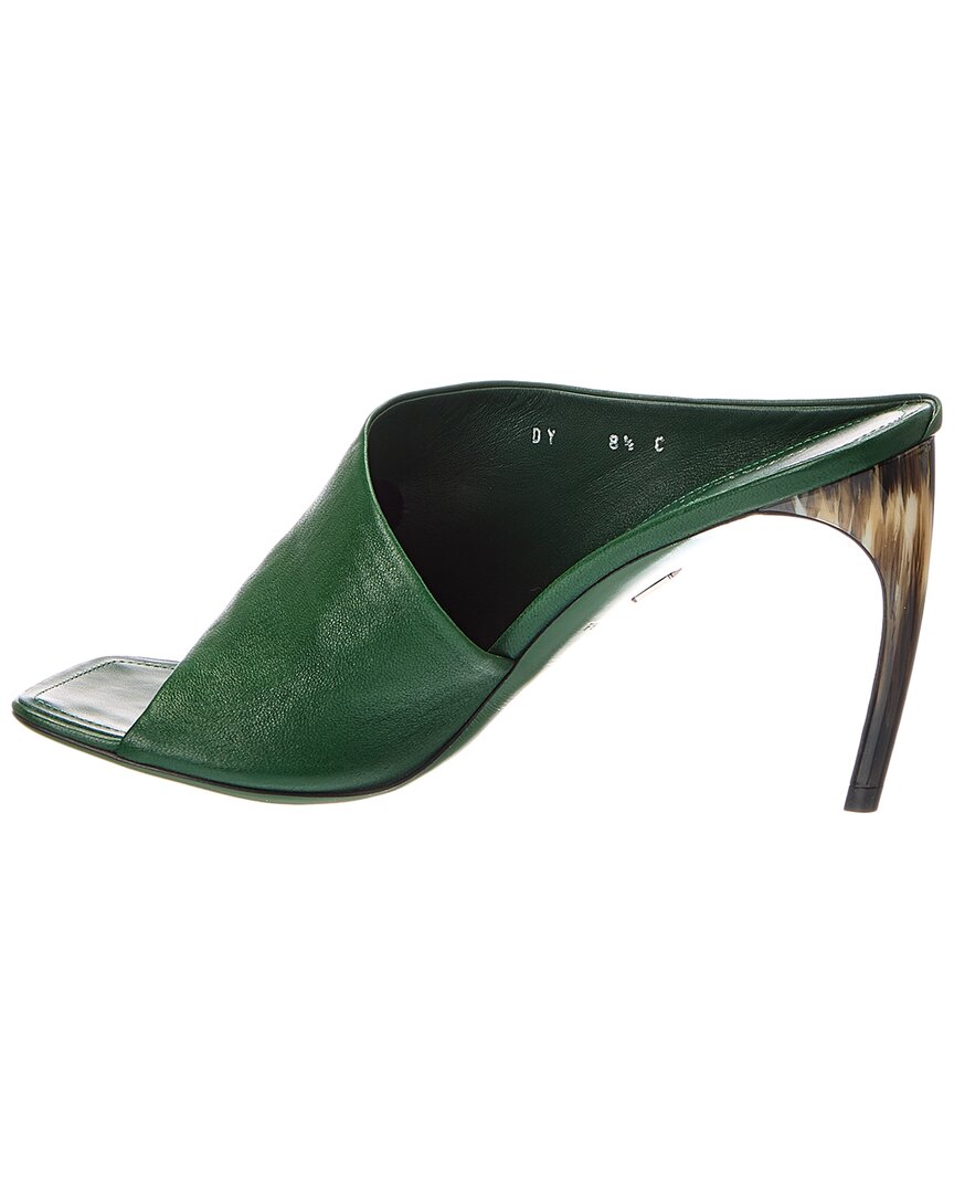 Ferragamo | Womens | Nymphe 85 Leather Sandal | Green